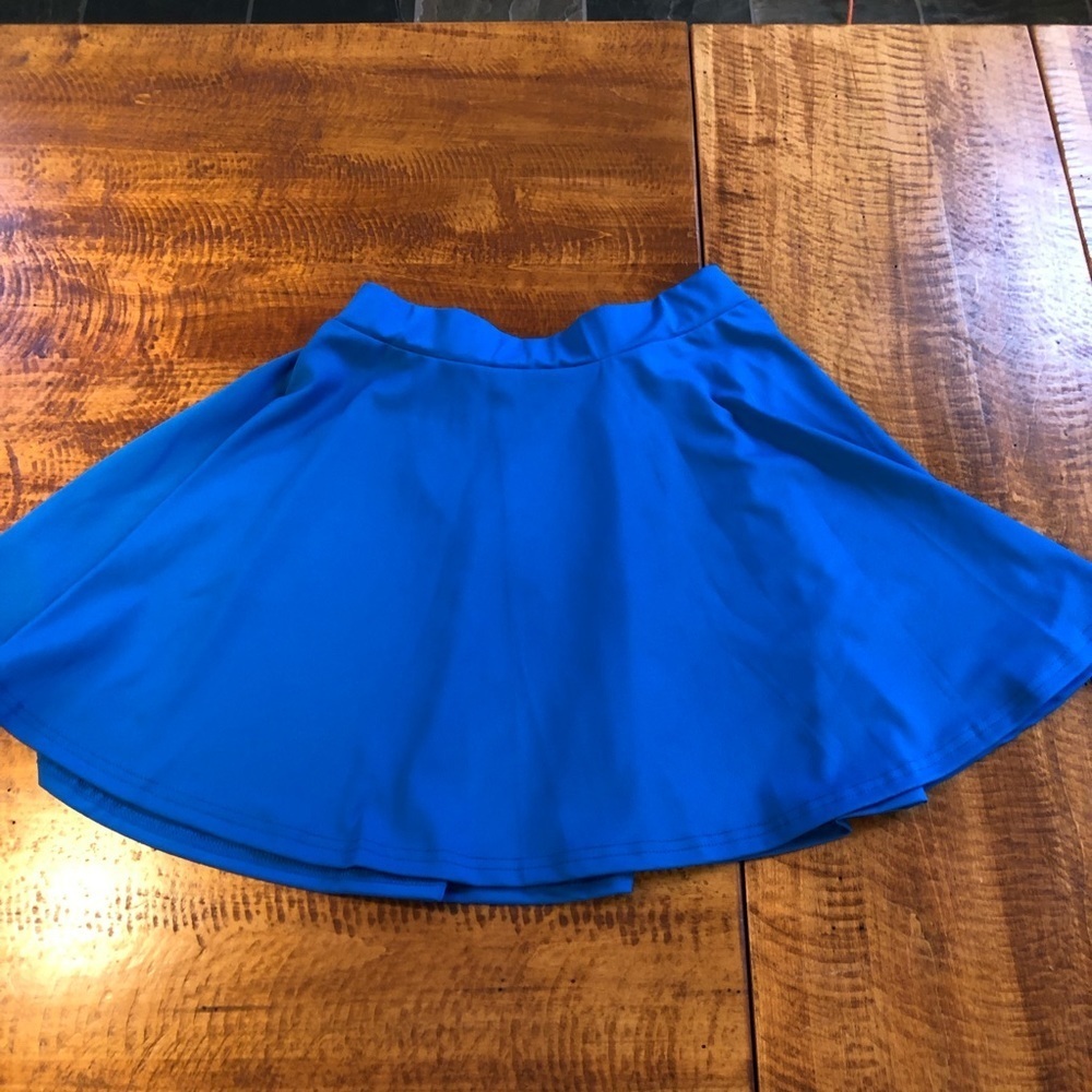 NWOT⛱️Blue Skater Skirt - M